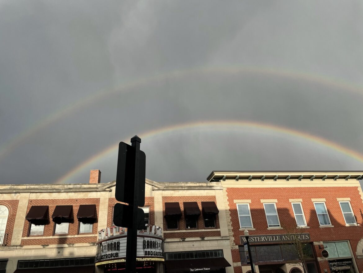 Double Rainbow in Westerville OH